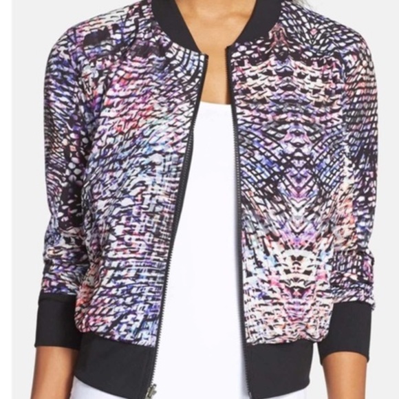 Zella Jackets & Blazers - Zella Reversible Workout Bomber Jacket